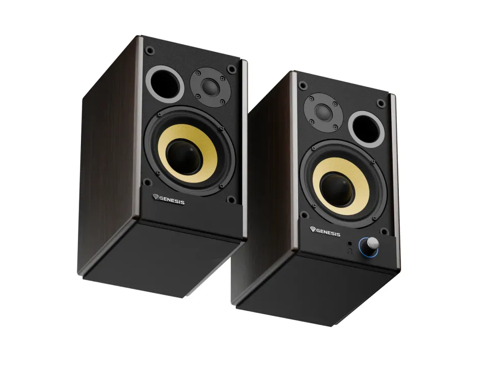 Herní reproduktory Genesis ARSEN 502BT, 60W, Hnědé