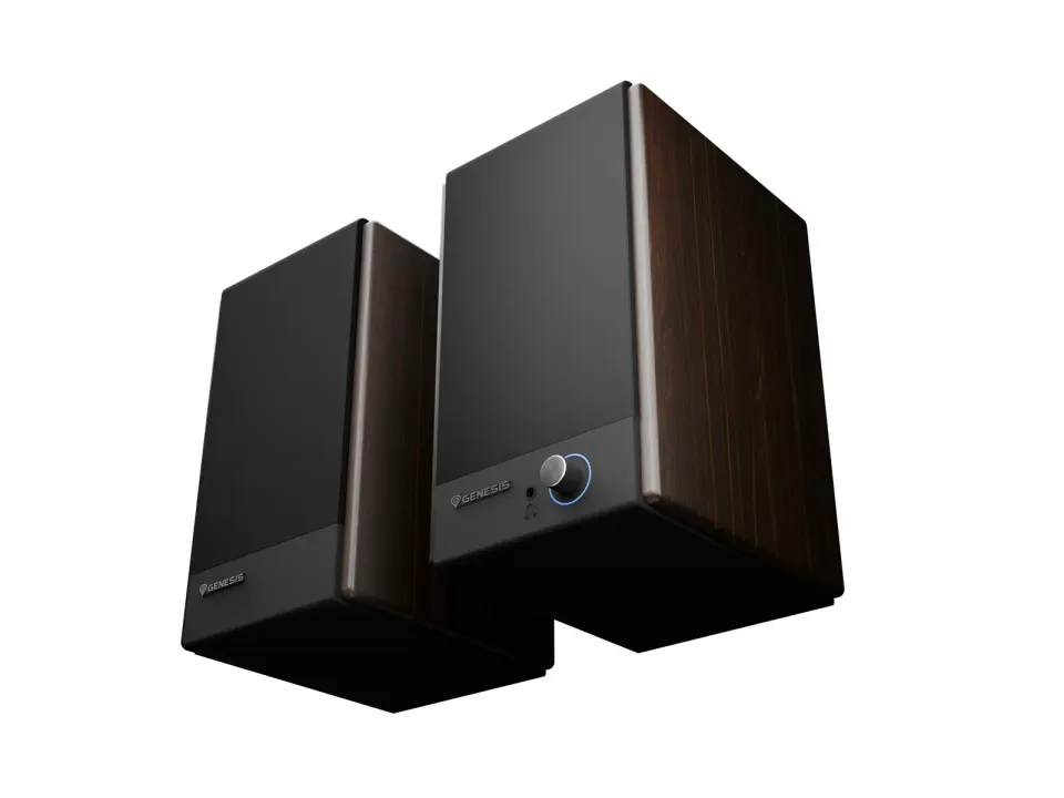 Herní reproduktory Genesis ARSEN 502BT, 60W, Hnědé