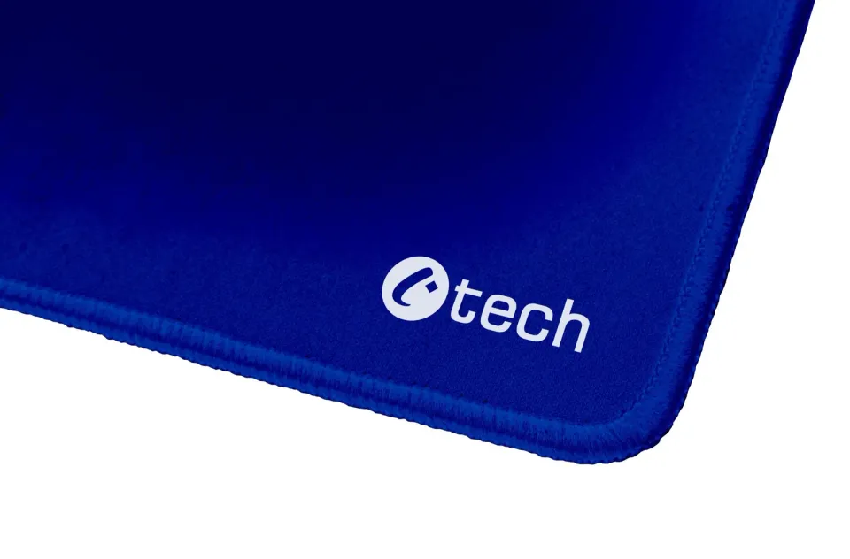 C-TECH podložka pod myš MP-01, modrá, 320x270x4mm, obšité okraje