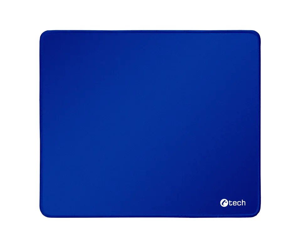 C-TECH podložka pod myš MP-01, modrá, 320x270x4mm, obšité okraje