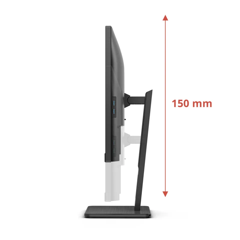 AOC LCD U27E3UF 27" IPS 4K/3840x2160@60Hz/4ms/350cd/2xHDMI/DP/4xUSB/Repro/Pivot/