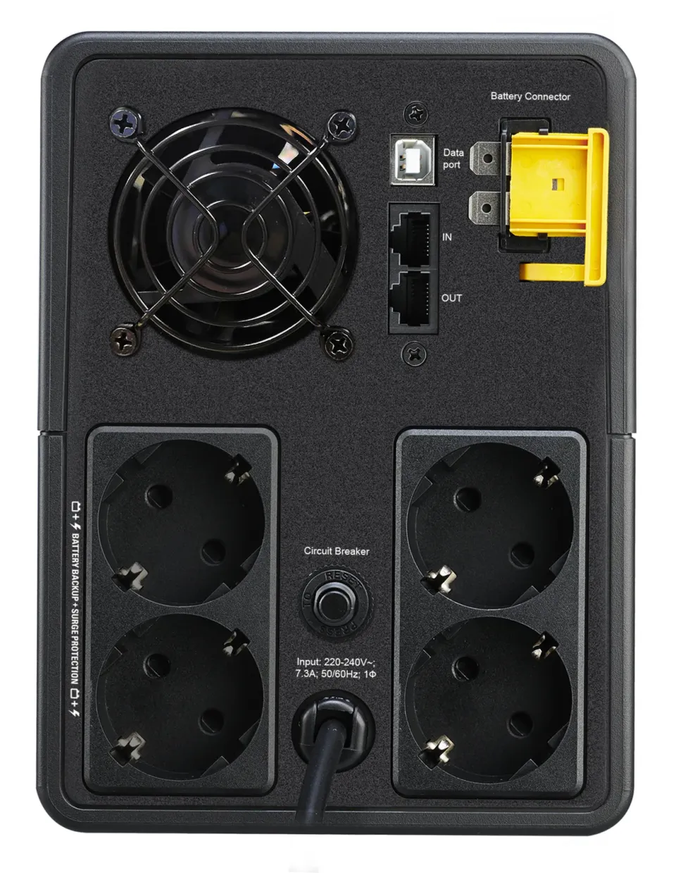 APC Back-UPS 1600VA, 230V, AVR, Schuko Sockets (900W)