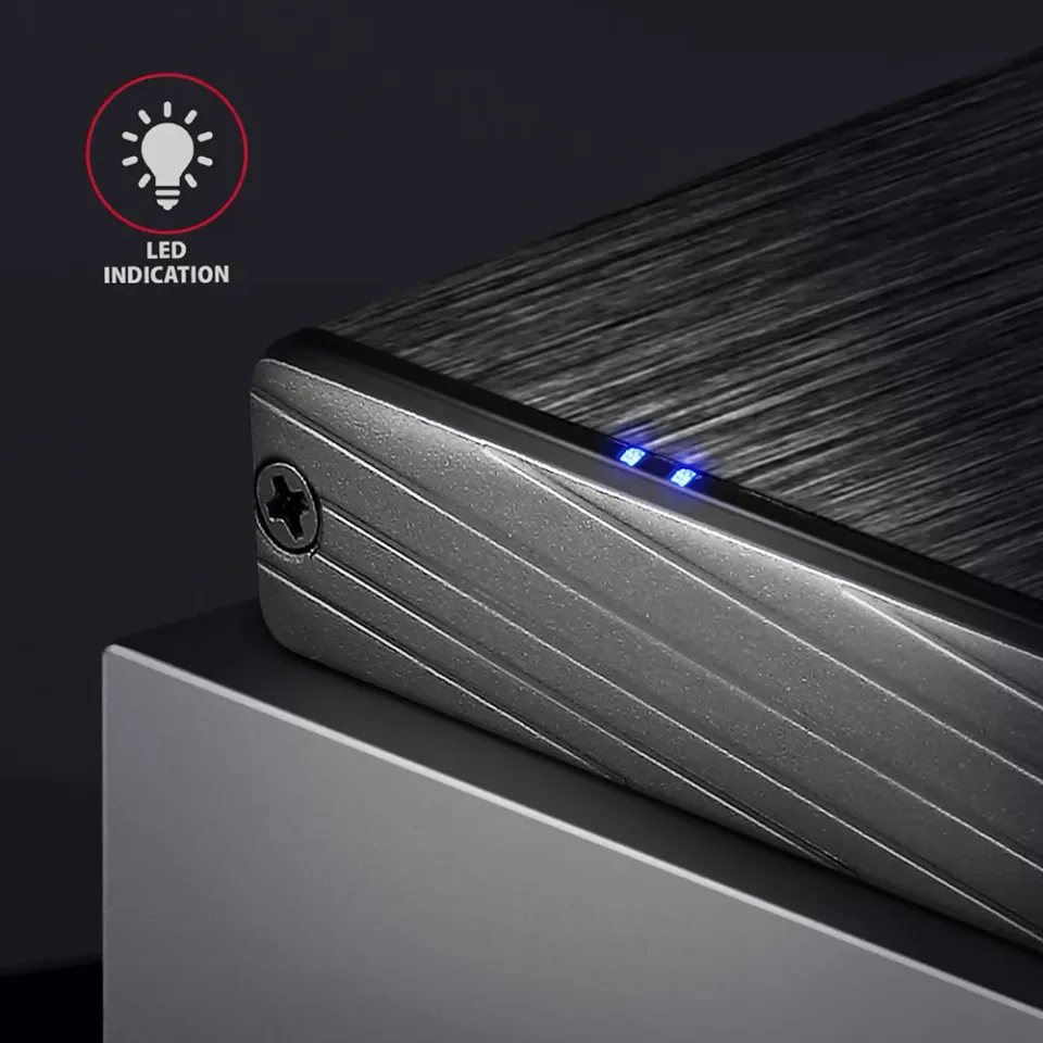 AXAGON EE25-XA6, USB 5Gbps - SATA 6G, 2.5" kovový ALINE box