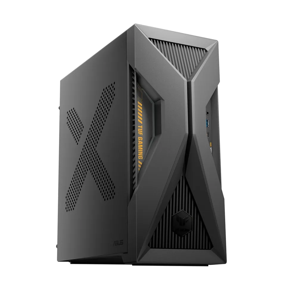 ASUS TUF T500 Mini Tower - Core 7 240H/16GB/1TB SSD/RTX 5060 8GB/330W/3y PUR/Bez