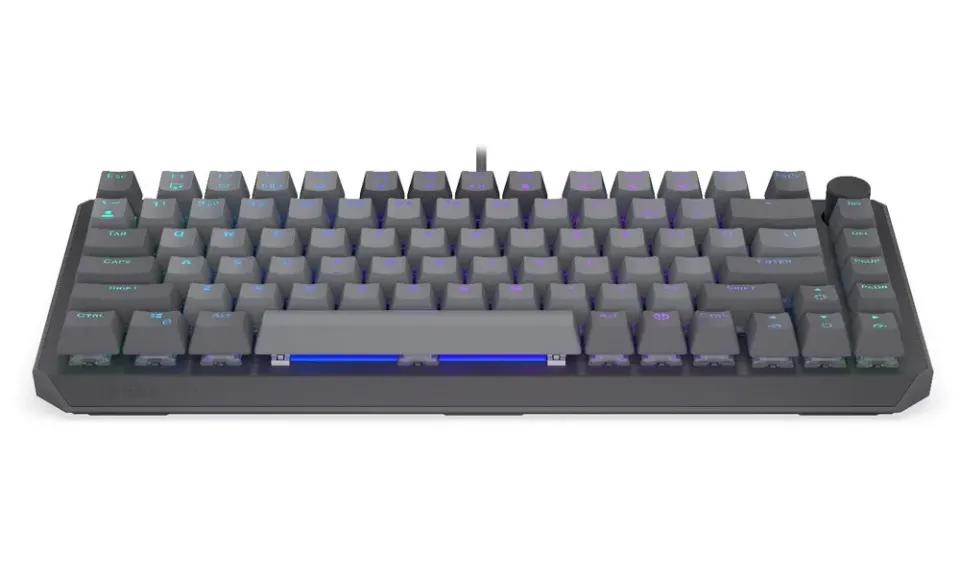 Endorfy Thock V2 75% Klávesnice, herní, drátová, mechanická, Endorfy Red, US lay