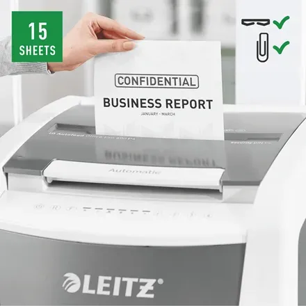 LEITZ Skartovač IQ Autofeed Office Pro 600 P4