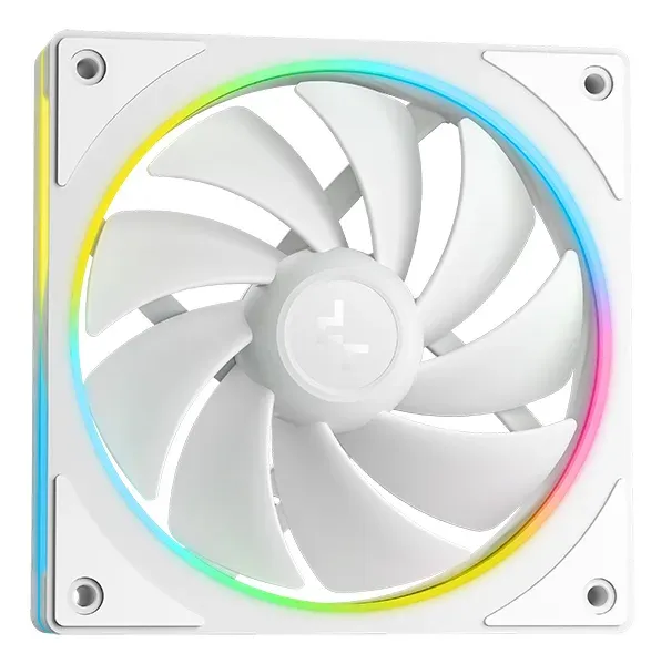 DEEPCOOL Vodní chladič LM240 WH, ARGB, 2x 120mm, AM5, LGA1851, bílá