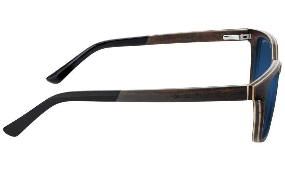 GUNNAR kancelářske/herní brýle MUIR EBONY * sluneční skla * BLF 98 * GUNNAR focus