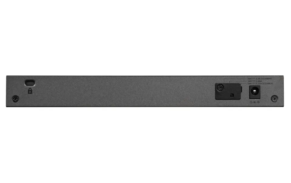 NETGEAR 8-port 10/100/1000Mbps Gigabit Ethernet, Flexible PoE, GS108LP