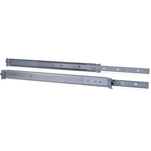 INTER-TECH 2U ližiny teleskopické pro rack skříně, 455mm