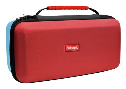 TRUST Pouzdro pro Nintendo Switch GXT1252RB XL HARDCASE SWITCH 2, červeno-modrá