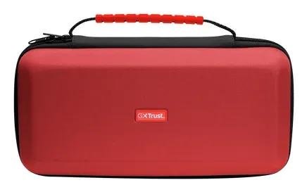 TRUST Pouzdro pro Nintendo Switch GXT1252RB XL HARDCASE SWITCH 2, červeno-modrá