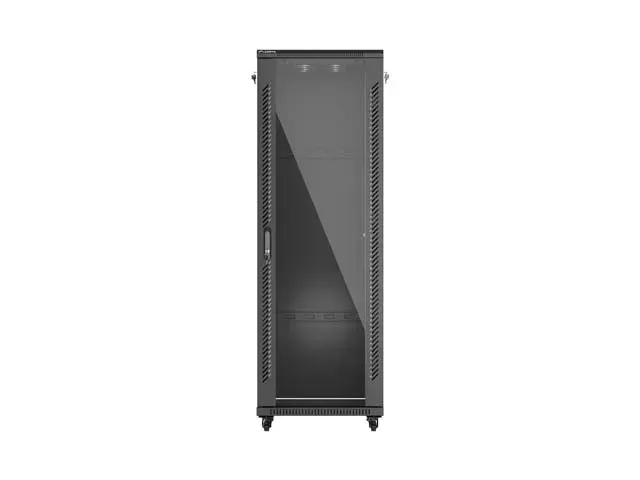 LANBERG Volně stojící skříň 19" 37U/600x600 (v rozloženém stavu) černá (RAL9004)