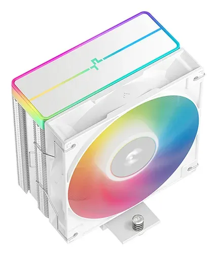 DEEPCOOL CPU Chladič AG400 WH ARGB V2, 1x120mm, LGA1851, AM5, bílá