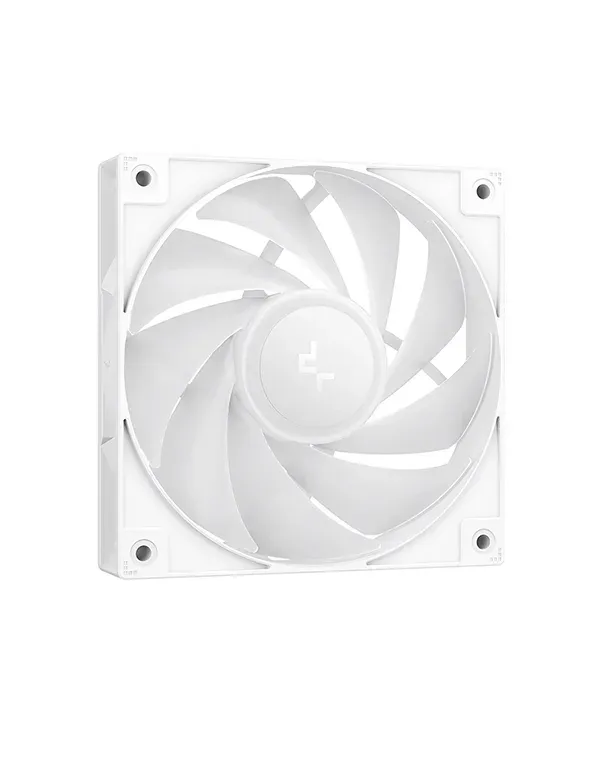 DEEPCOOL CPU Chladič AG400 WH ARGB V2, 1x120mm, LGA1851, AM5, bílá