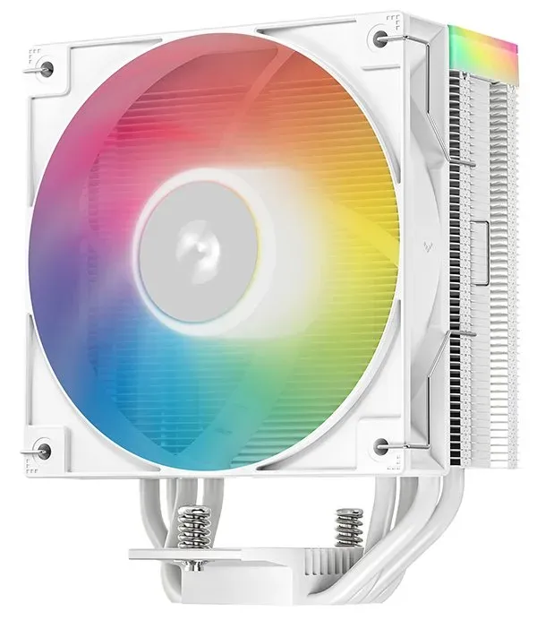 DEEPCOOL CPU Chladič AG400 WH ARGB V2, 1x120mm, LGA1851, AM5, bílá