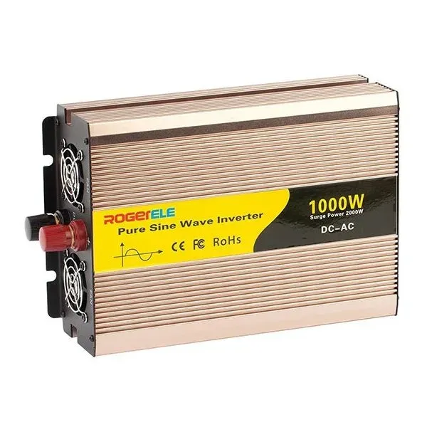 ROGERELE Sinusový měnič napětí REP1000-12, 1000W, 12V, USB port