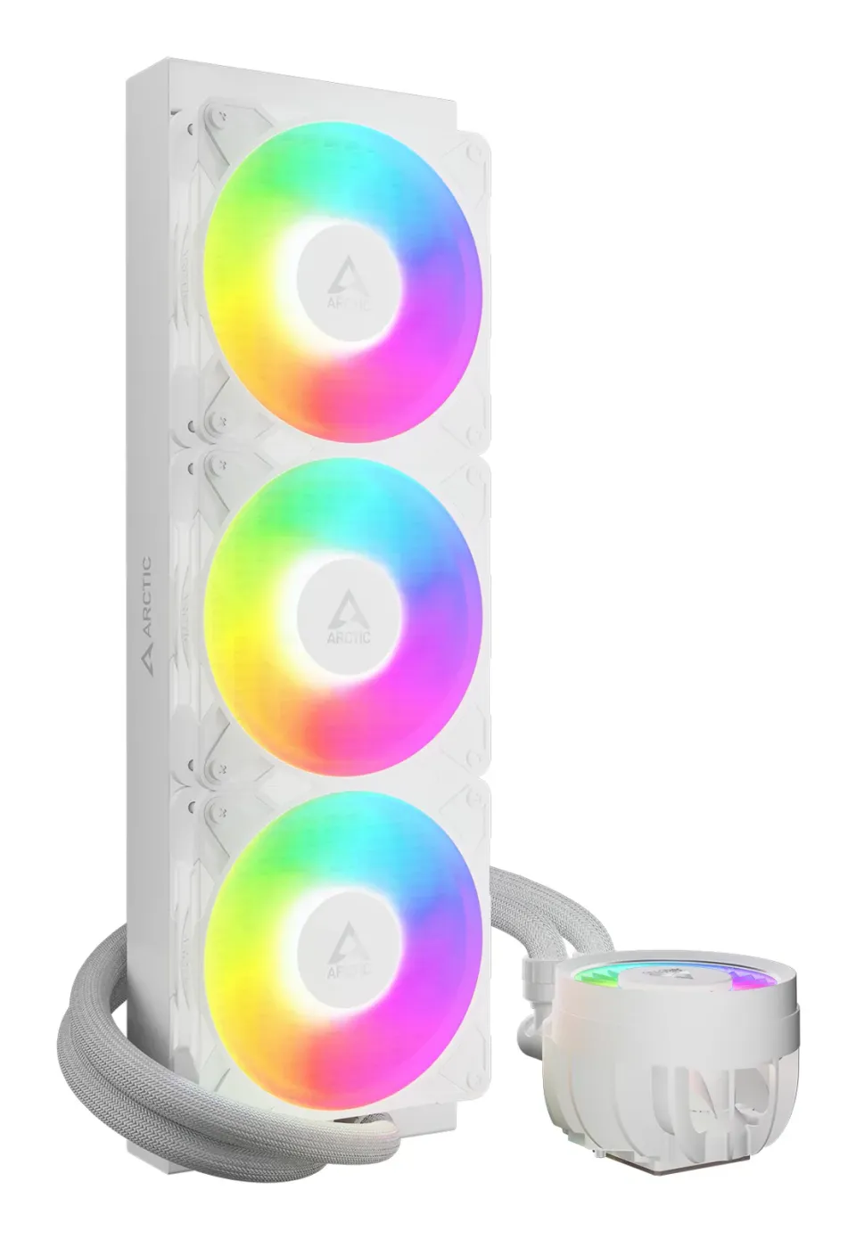 ARCTIC Liquid Freezer III 360 Pro A-RGB (White), komplet vodního chlazení CPU