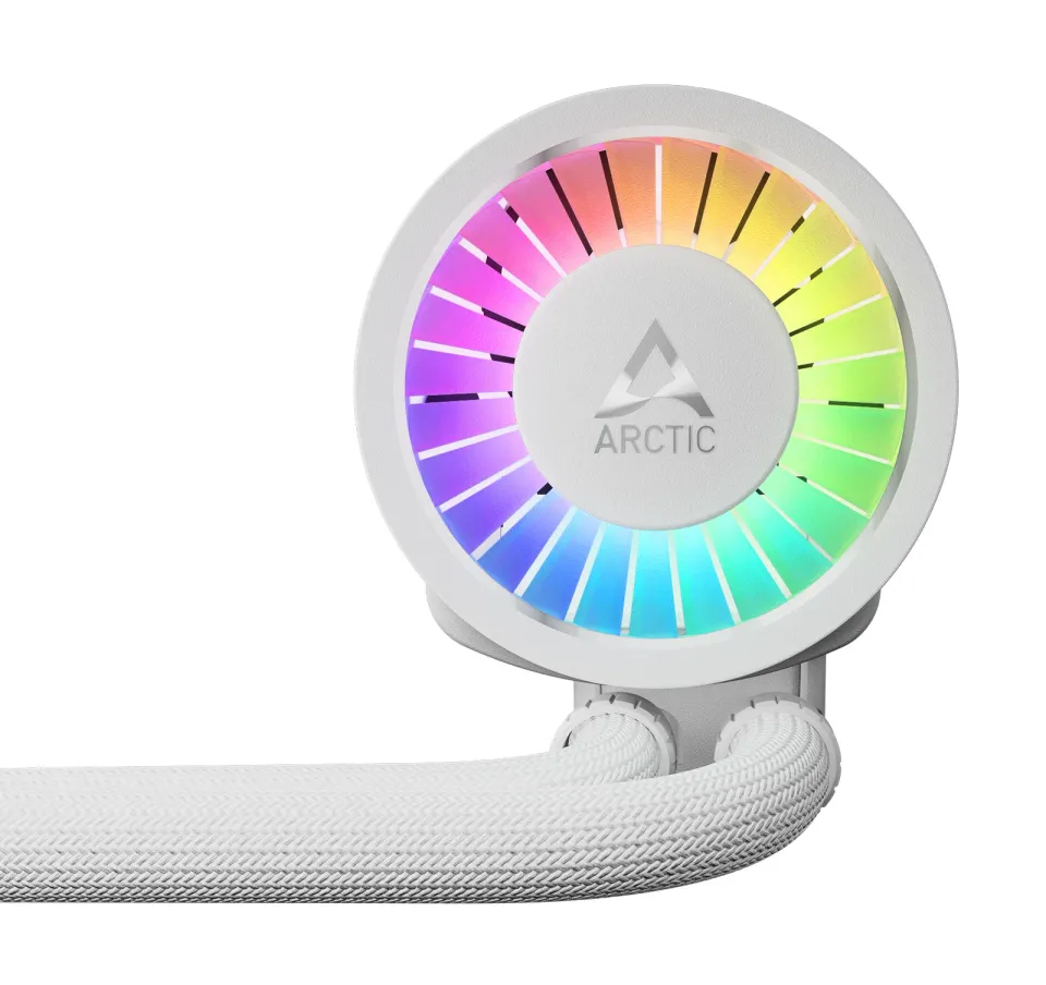 ARCTIC Liquid Freezer III 360 Pro A-RGB (White), komplet vodního chlazení CPU