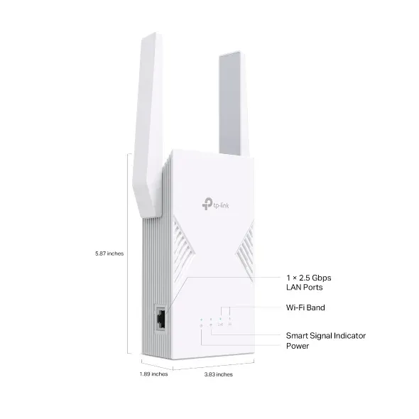 TP-Link RE235BE - BE3600 Dvoupásmový Wi-Fi 7 extender