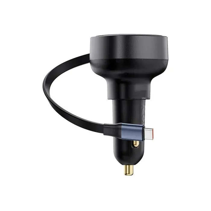 Baseus Enjoyment Pro Nabíječka do Auta USB-C 60W Cluster Black