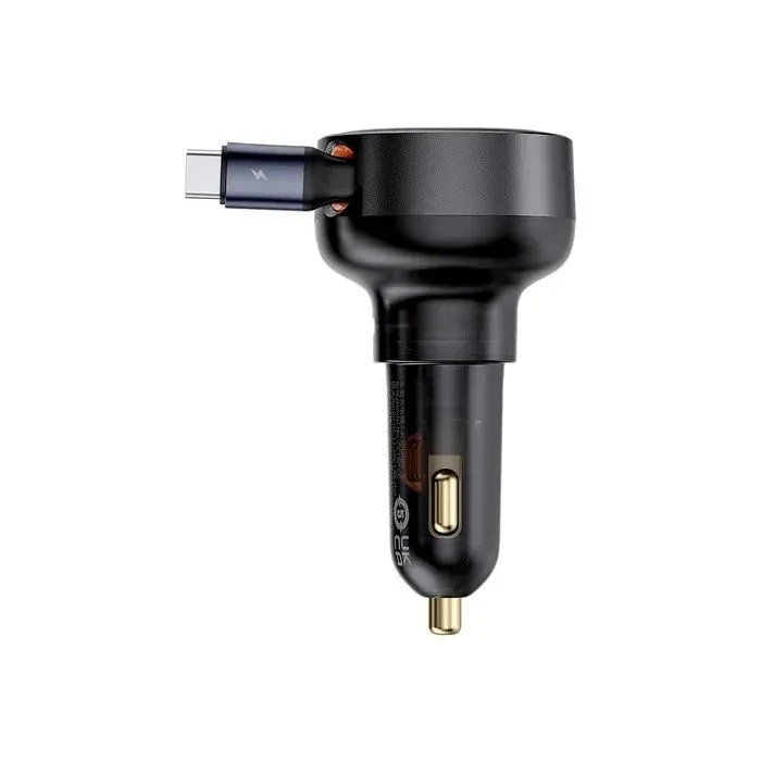 Baseus Enjoyment Pro Nabíječka do Auta USB-C 60W Cluster Black