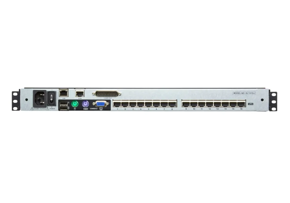 ATEN KVM switch KL-1516AIM 16PC KVM 17"LCD CAT5, Over the NET