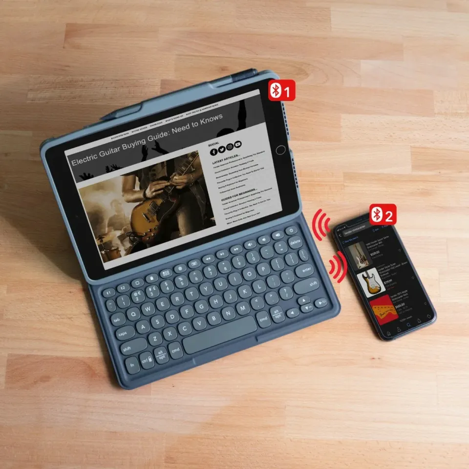 ZAGG klávesnice Pro Keys Apple iPad 10.9(10th Gen) černá/šedá