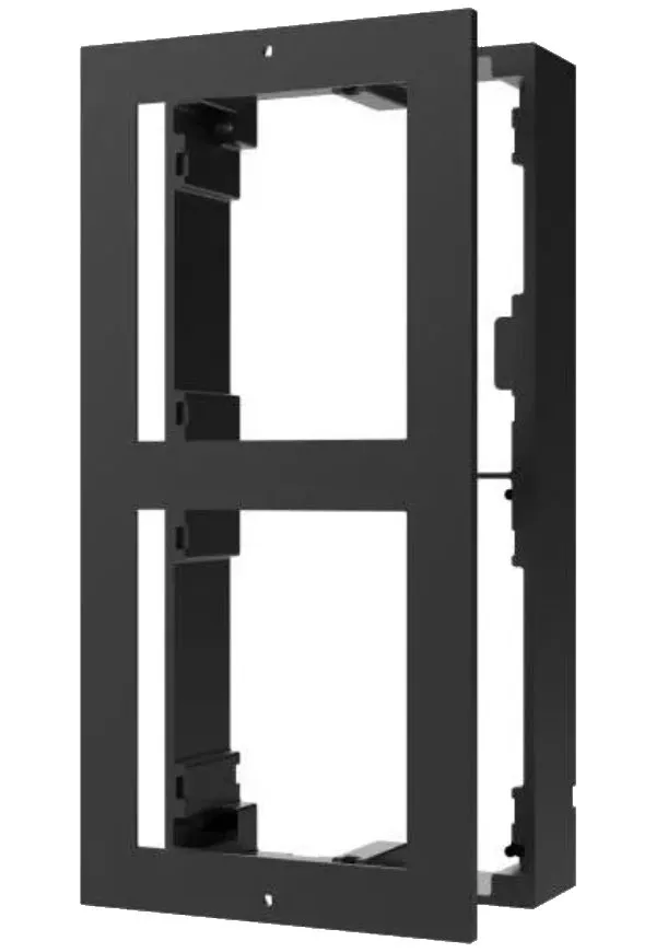 Hikvision DS-KD-ACW2/BLACK - 2-rámeček interkomu pro povrchovou montáž; černý