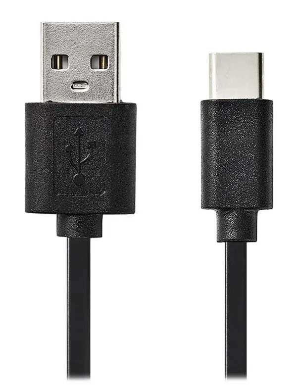 NEDIS kabel USB 2.0/ zástrčka USB-C - zástrčka USB-A/ 15W/ černý/ box/ 3m