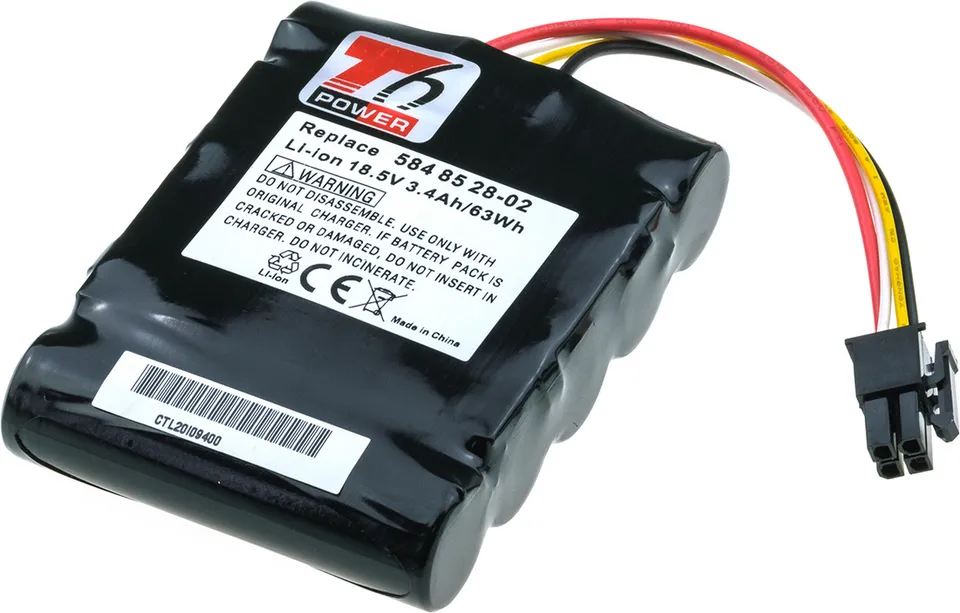 Baterie T6 Power pro Gardena R130Li, R160Li, Sileno+, 18,5V, 3400mAh, 63Wh, Li-ion
