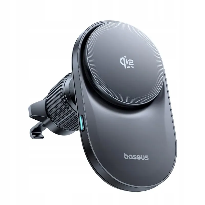Baseus PrimeTrip VC2 Pro Cooling Magnetický Držák do Auta s Bezdrátovým Nabíjením 25W Cosmic Black