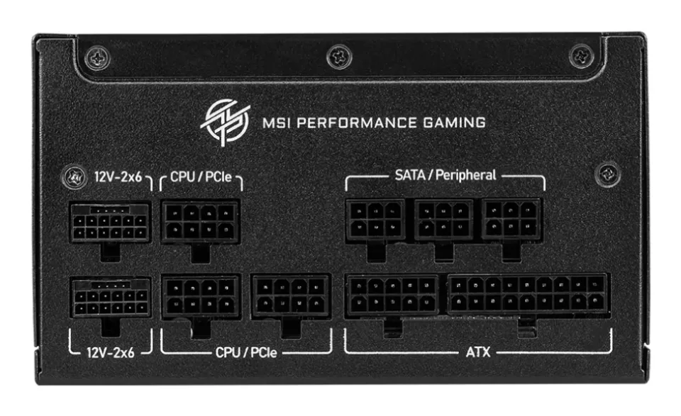 MSI zdroj MPG A1250GS PCIE5/ 1250W/ ATX3.1/ akt. PFC/ 10 let celk. záruka/ 135mm fan/ modulární kabeláž/ 80PLUS Gold