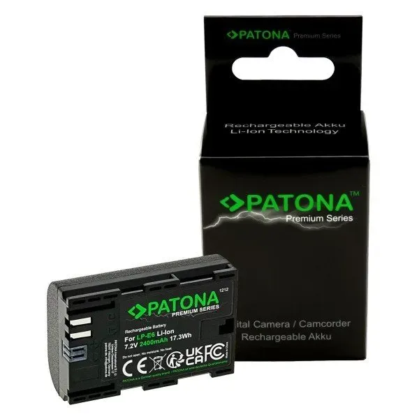 PATONA baterie pro foto Canon LP-E6 2400mAh Li-Ion Premium