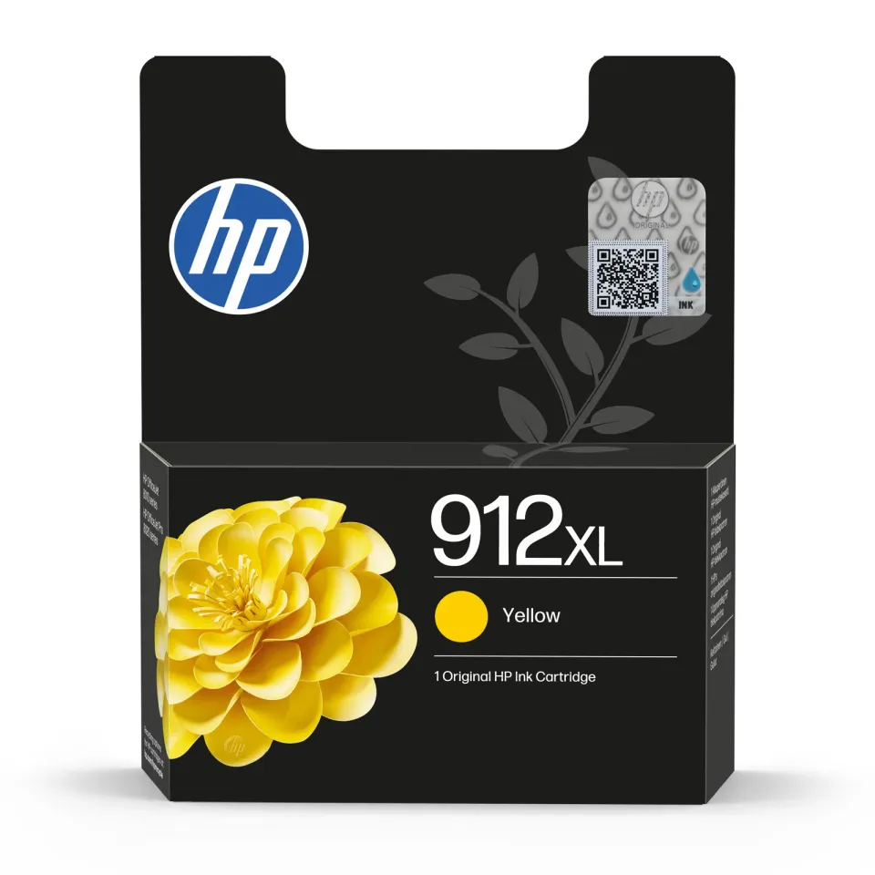HP 3YL83AE náplň č.912XL žlutá inkoustová kazeta (cca 700 stran) OfficeJet 8013, 8022, HP OfficeJet Pro 8023
