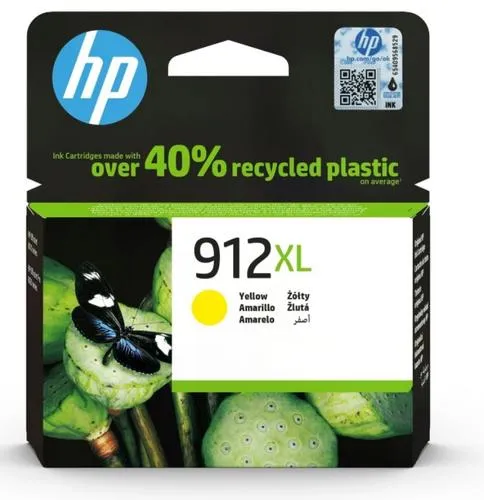 HP 3YL83AE náplň č.912XL žlutá inkoustová kazeta (cca 700 stran) OfficeJet 8013, 8022, HP OfficeJet Pro 8023