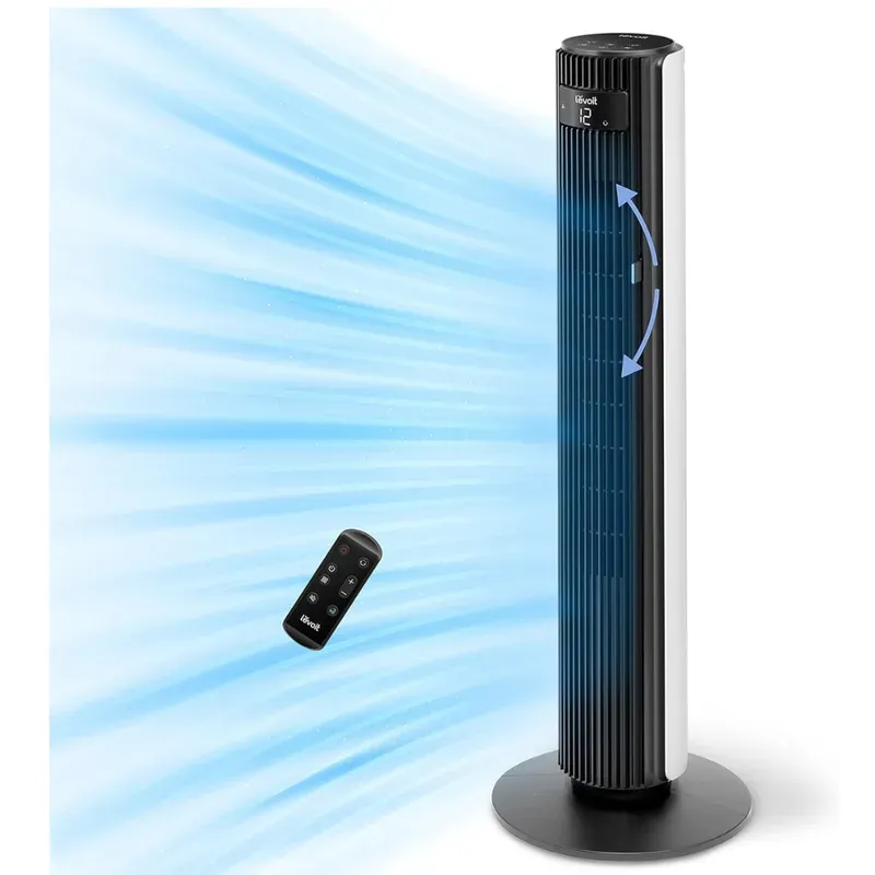 Levoit Classic Pro 42-Inch Tower Fan - černý
