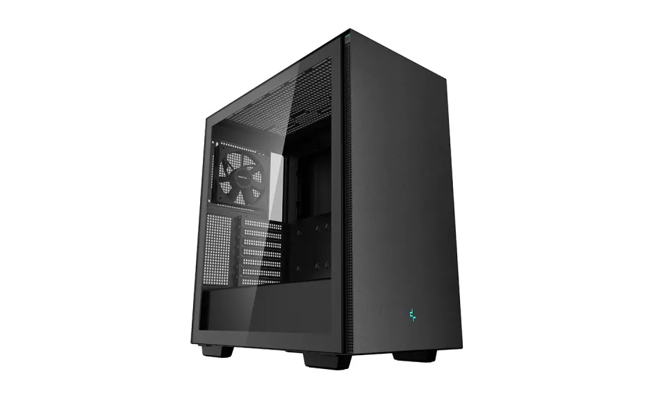 DEEPCOOL skříň CH510 / E-ATX / 120 mm fan / 2xUSB 3.0 / tvrzené sklo / černá