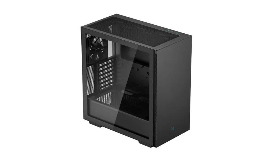 DEEPCOOL skříň CH510 / E-ATX / 120 mm fan / 2xUSB 3.0 / tvrzené sklo / černá