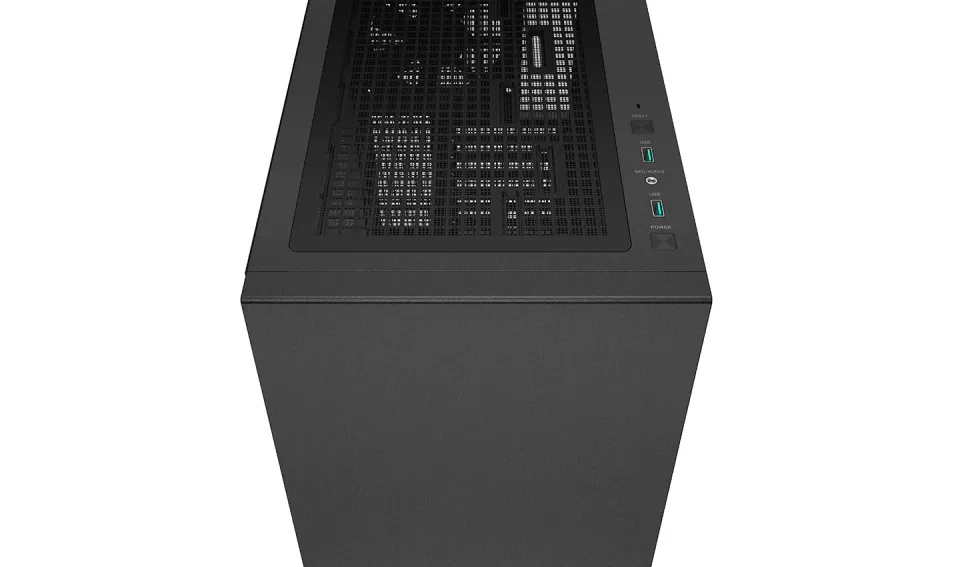DEEPCOOL skříň CH510 / E-ATX / 120 mm fan / 2xUSB 3.0 / tvrzené sklo / černá