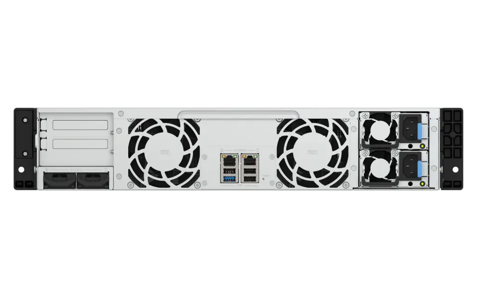 QNAP TS-h1465U-RP-8G (Intel 4core, ZFS, 8GB DDR5 RAM, 12x SATA + 2x E1.S, 1x PCIe, 2x 2,5GbE)
