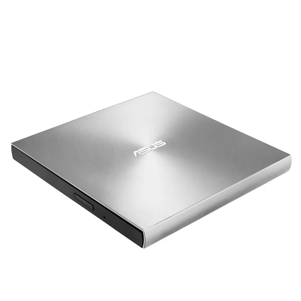 ASUS DVD ZenDrive SDRW-08U8M-U SILVER, External Slim DVD-RW, stříbrná