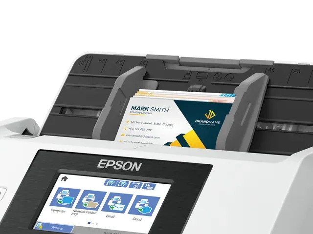 EPSON skener WorkForce DS-790WN - A4/45 str./min/600x600dpi/USB3.0/DADF/LAN/Wi-F