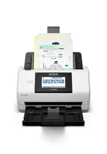 EPSON skener WorkForce DS-790WN - A4/45 str./min/600x600dpi/USB3.0/DADF/LAN/Wi-F