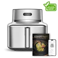 Cosori Iconic Single chytrá horkovzdušná fritéza 6,2 L nerez
