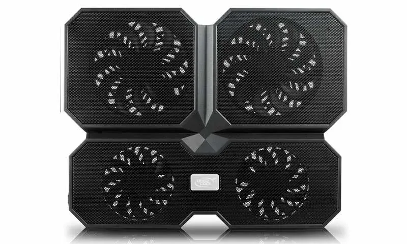DEEPCOOL Chladící podložka Multi Core X6, pod notebook, černá