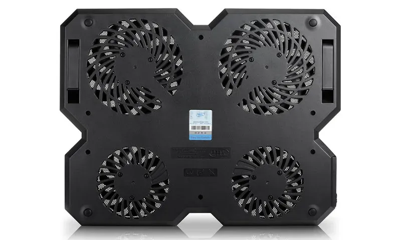 DEEPCOOL Chladící podložka Multi Core X6, pod notebook, černá