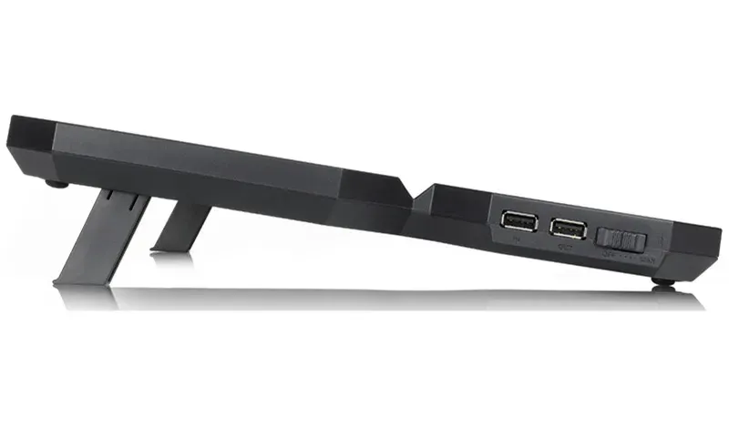 DEEPCOOL Chladící podložka Multi Core X6, pod notebook, černá