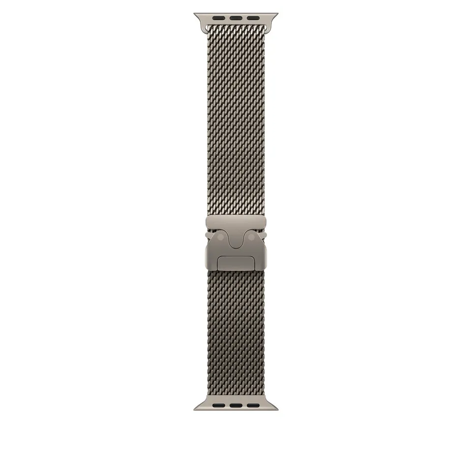 Watch Acc/49/Natural Titanium Milanese Loop - S