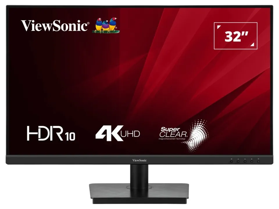 ViewSonic VA3208-4K-HD/ 32"/ VA/ 16:9/ 3840x2160 4ms/ 300cd/m2/ HDMI / DP/ VESA